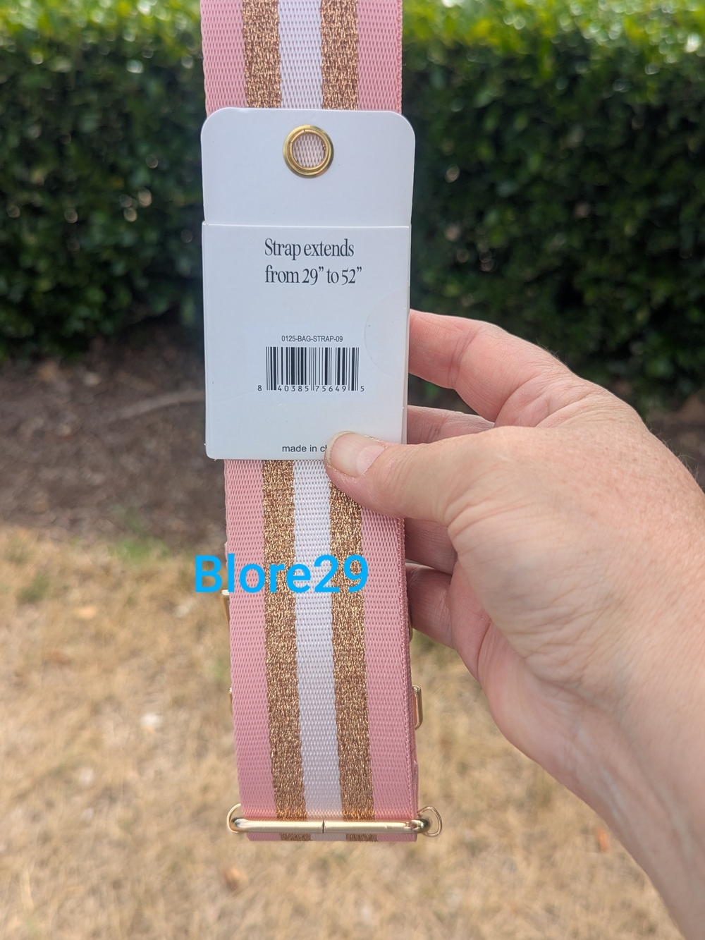 NWT Pink Purse Strap